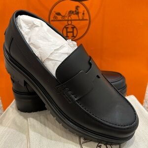 Hermes Ivy Loafers Size 37 New